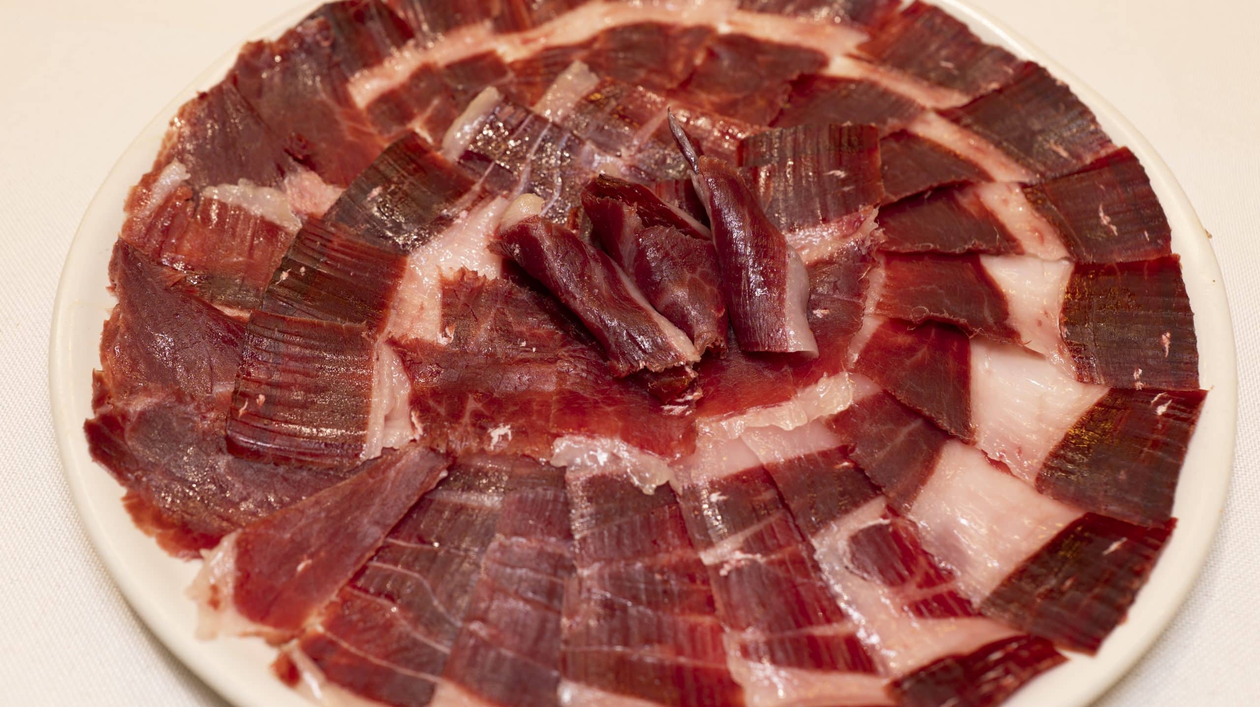 Plato de amon ibérico de bellota