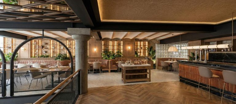 salón del restaurante Linaje