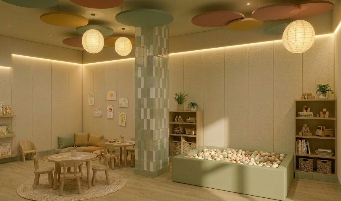 zona infantil del restaurante Linaje