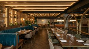 Sala del restaurante Linaje